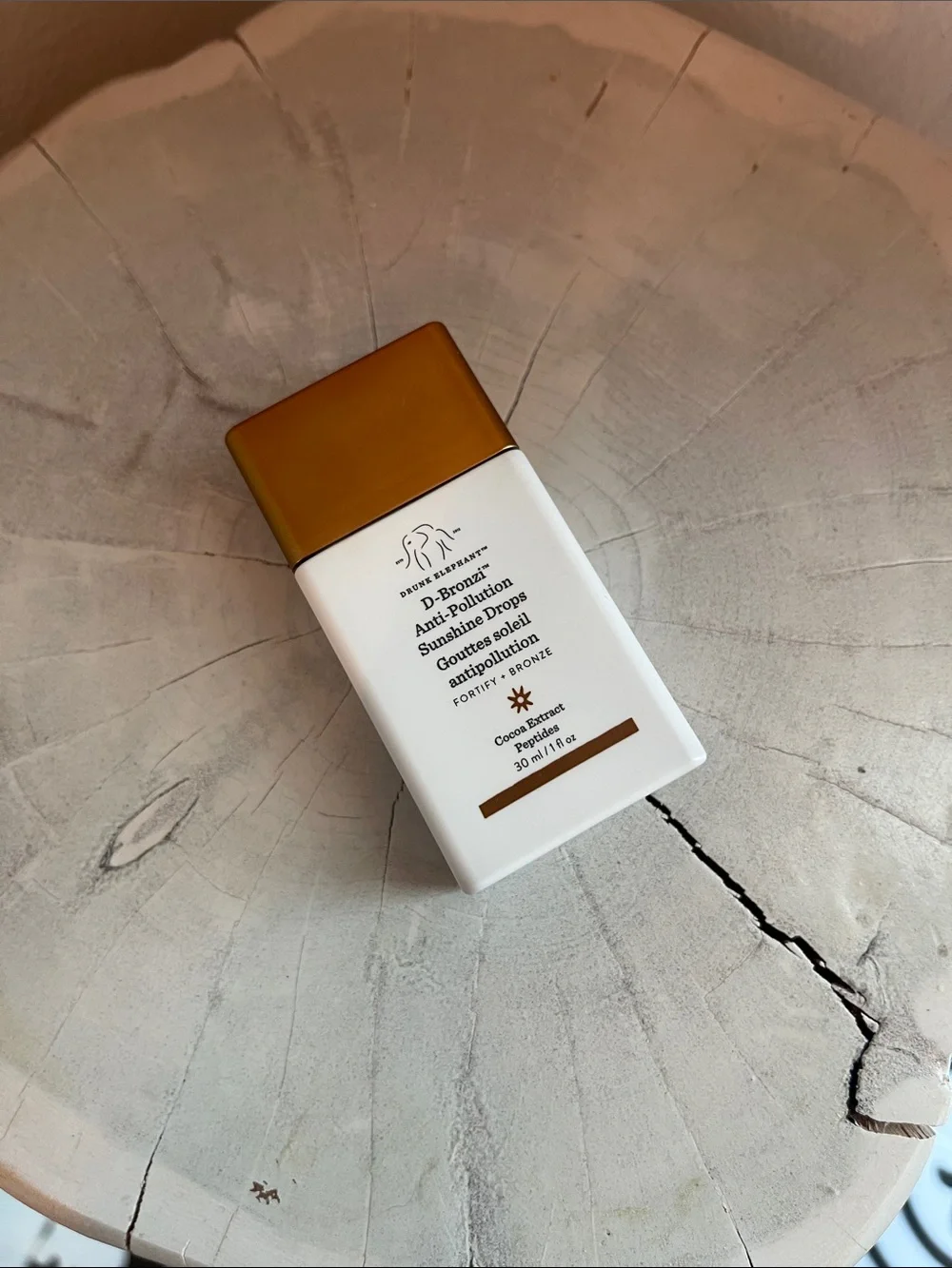 Drunk Elephant D-Bronzi Anti-Pollution Sunshine Drops - used once - brand new!